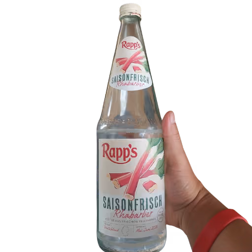 Rapp’s Saisonfrisch Rhabarbar 1,0l MEHRWEG