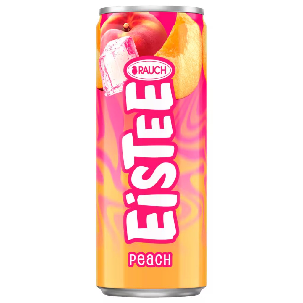Rauch Eistee Pfirsich 0.33l EINWEG