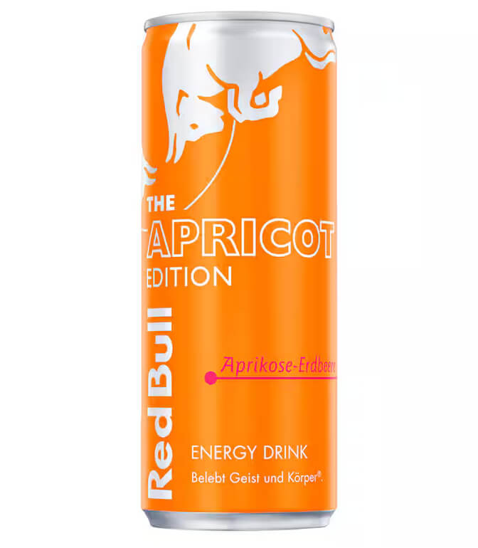 Red Bull Energy Drink Aprikose Erdbeere 0,25l EINWEG