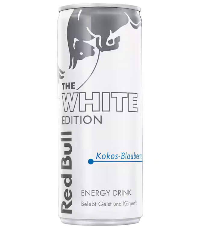 Red Bull Energy Drink White Edition Kokos-Blaubeere 0,25l EINWEG