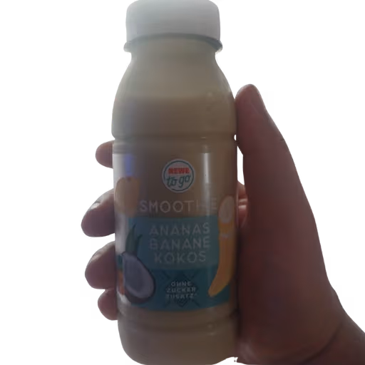 Rewe to go Smoothie Ananas Banane Kokos 0,25l EINWEG