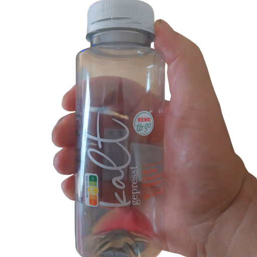 Rewe to go kalt gepresst Apfel Drachenfrucht Himbeer Saft 0,25l EINWEG