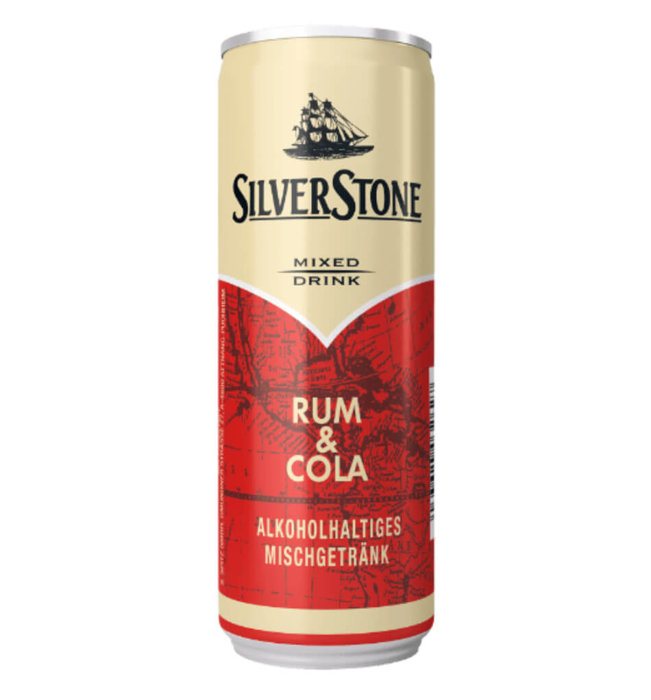 SILVERSTONE Rum & Cola 0,33 l EINWEG