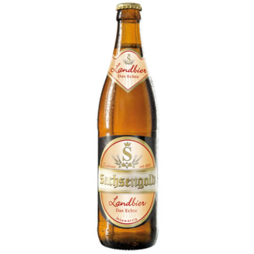 Sachsengold Landbier Das Echte 0,5l MEHRWEG