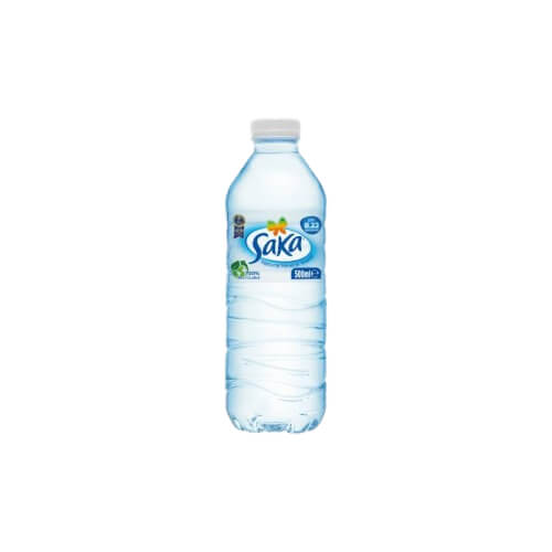 Saka Natürliches Mineralwasser 0,5l EINWEG