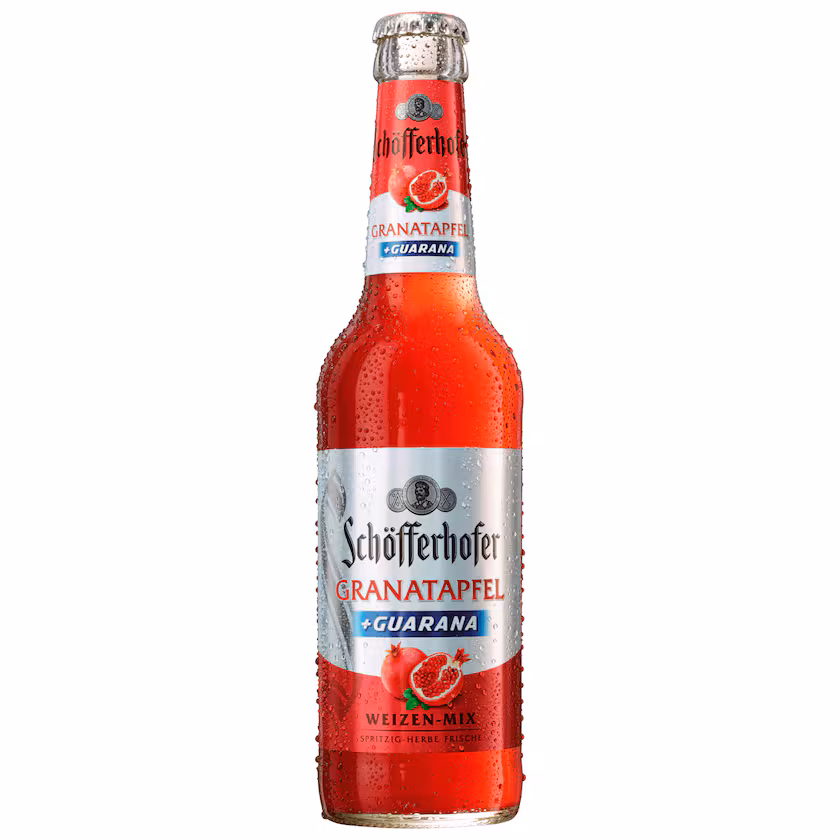 Schöfferhofer Granatapfel mit Guarana 0,33l MEHRWEG