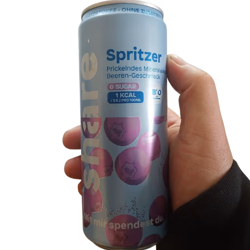 Share Spritzer Mineralwasser + Beerengeschmack 0,33l EINWEG