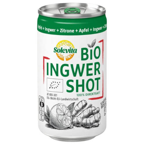 Solevita Bio Ingwer Shot 0,15l EINWEG