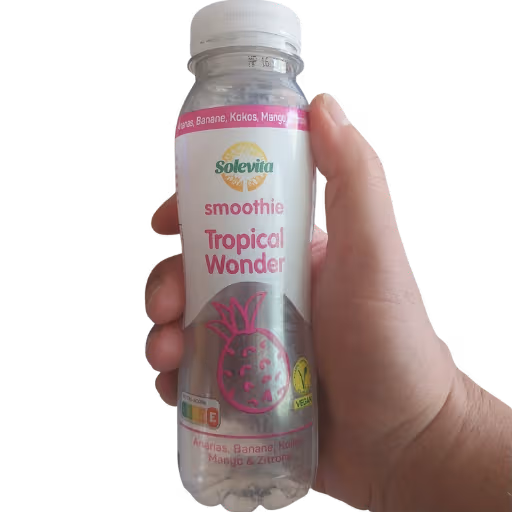 Solevita Smoothie Tropical Wonder Ananas, Banane, Kokos, Mango & Zitrone 0,25l EINWEG