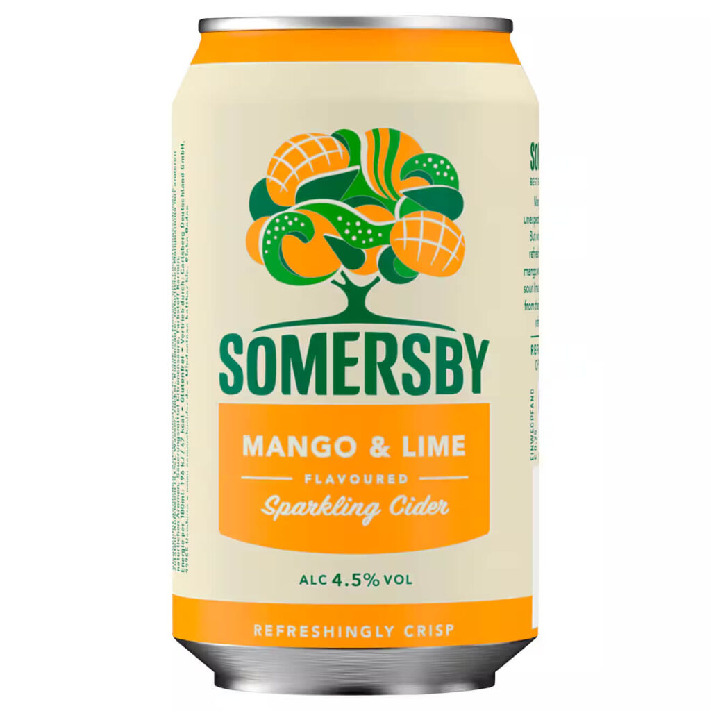 Somersby Mango & Lime Sparkling Cider 0,33l EINWEG