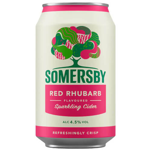 Somersby Red Rhubarb Sparkling Cider 0,33l EINWEG