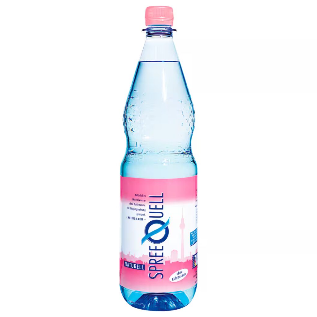 Spreequell Mineralwasser Naturell 1l MEHRWEG