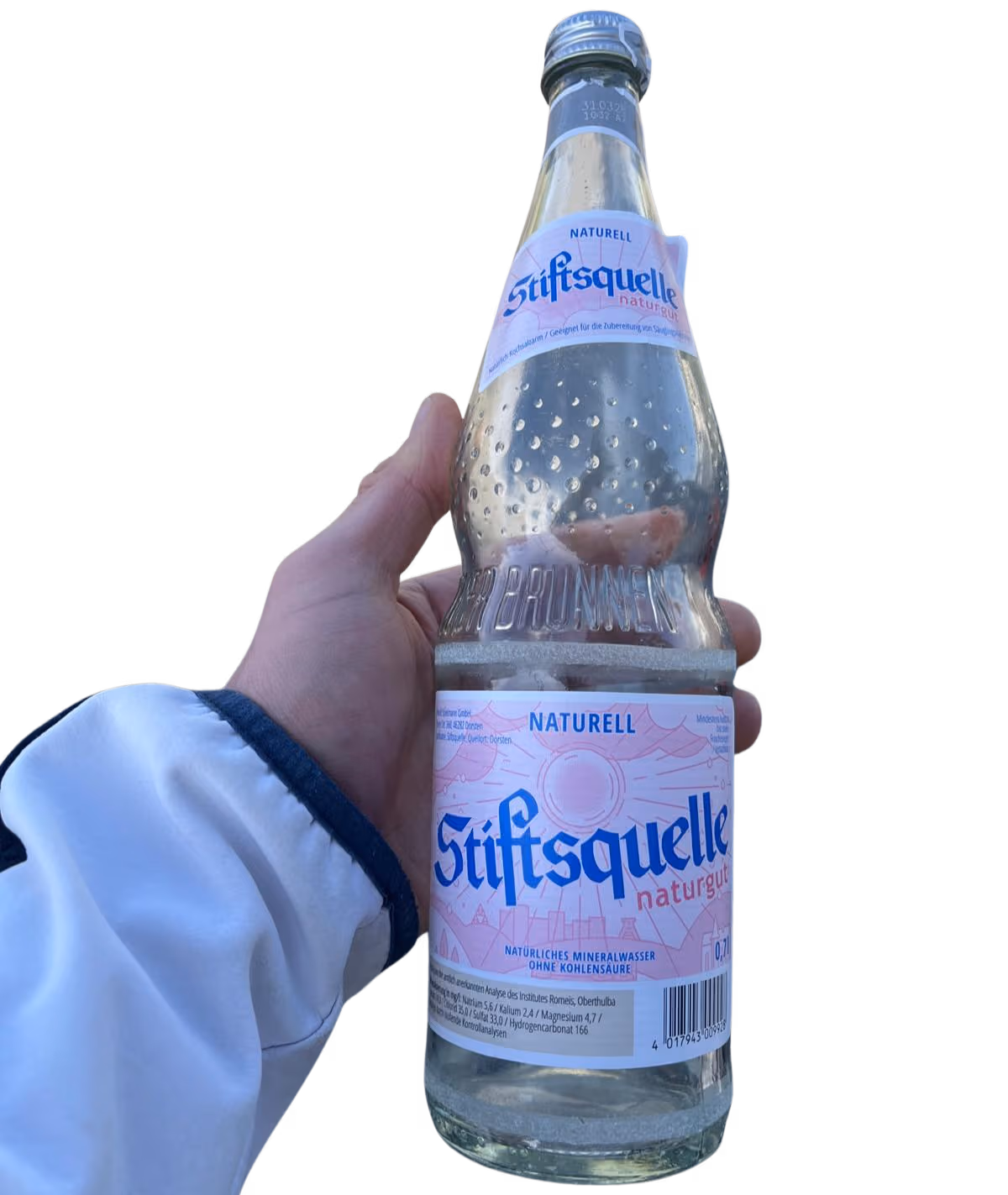 Stiftsquelle Mineralwasser still 0,7 l MEHRWEG