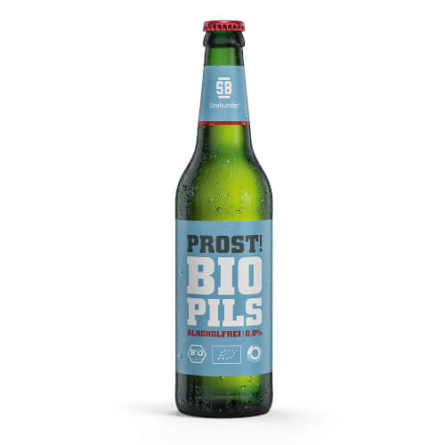Stralsunder Bio Pils alkoholfrei 0,5l MEHRWEG