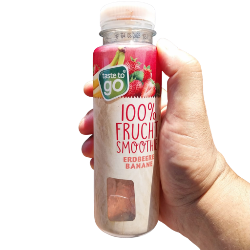 Taste to go 100% Frucht Smoothie Erdbeer-Banane 0,25l EINWEG