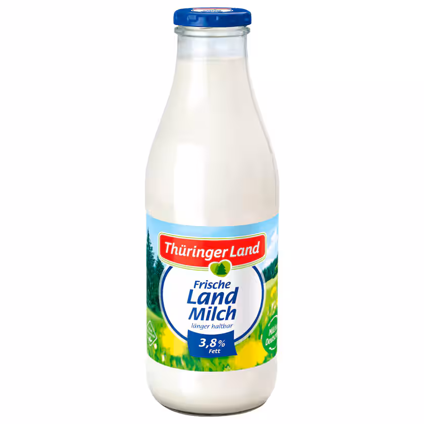 Thüringer Land Trinkmilch 3,8% 1l MEHRWEG