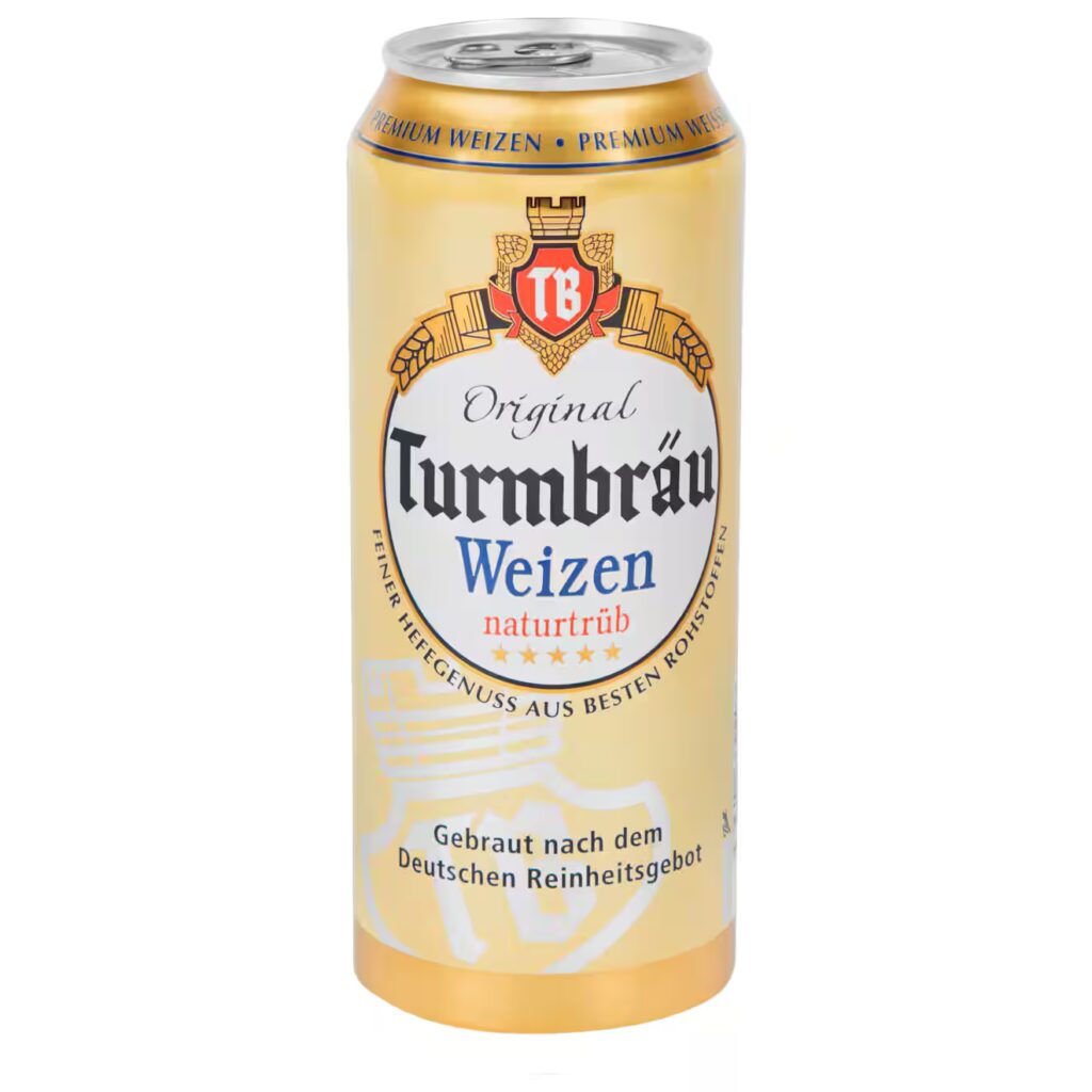 Turmbräu Weizen naturtrüb Dose 0,5l EINWEG