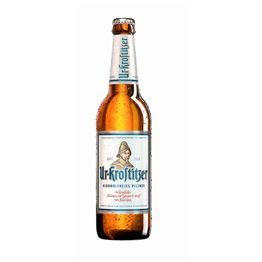 Urkrostitzer Pilsner alkoholfrei 0,5l MEHRWEG