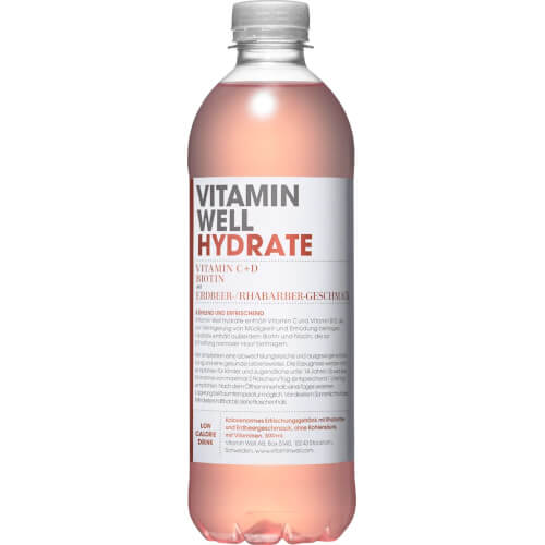 Vitamin Well Hydrate 0,5l EINWEG