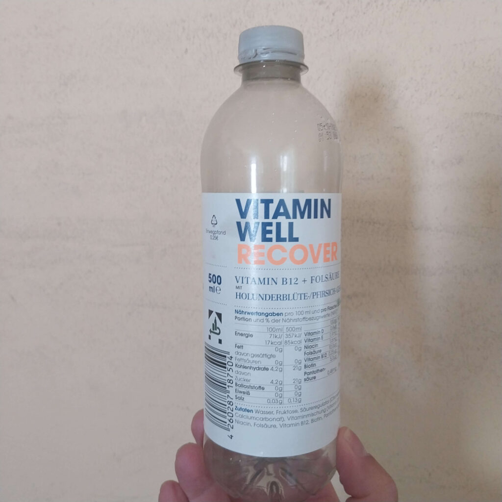 Vitamin Well Recover 0,5l EINWEG