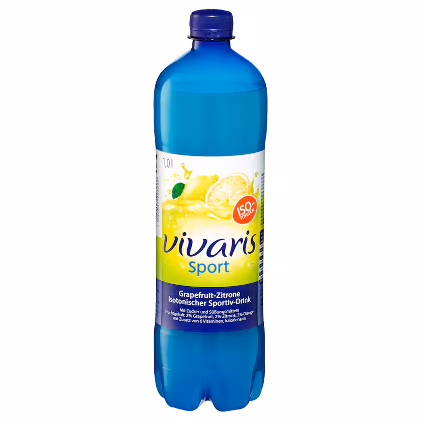 Vivaris Sport Grapefruit-Zitrone isotonisch 1l EINWEG