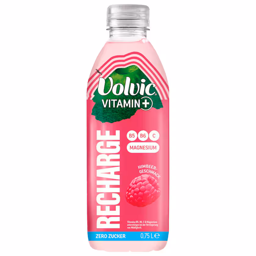 Volvic Recharge Vitamin+ Himbeere 0,75l EINWEG