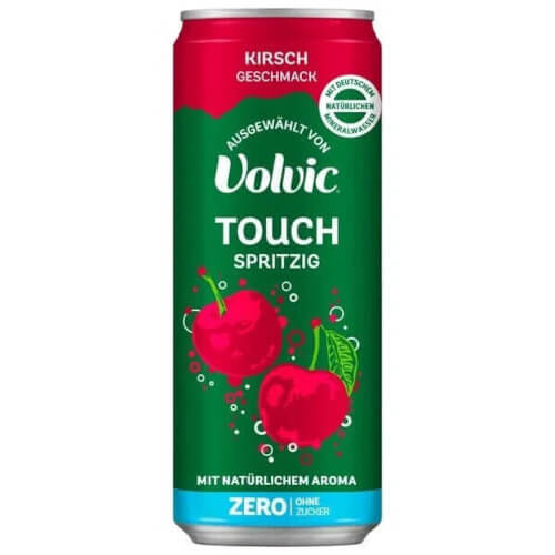 Volvic Touch Spritzig Kirsch 0,33l EINWEG