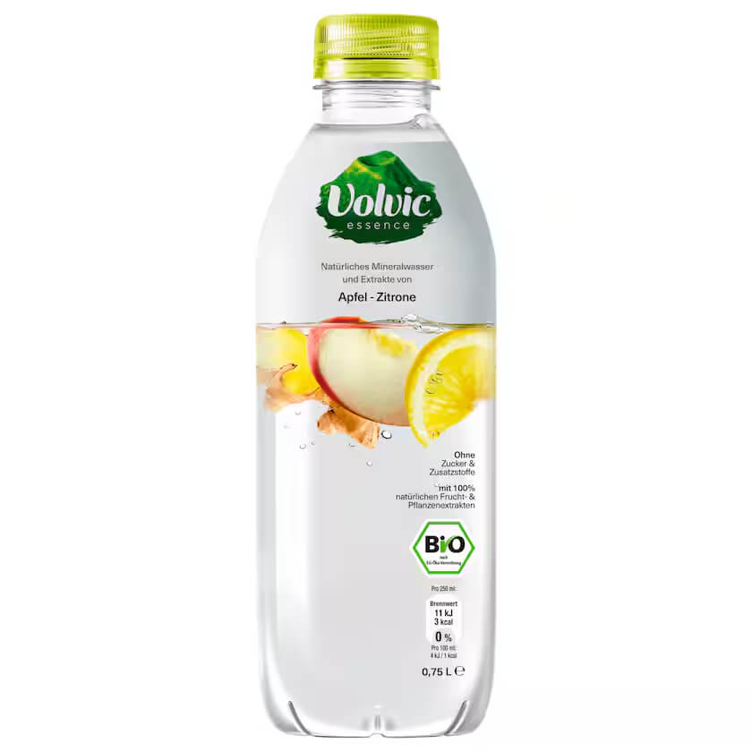 Volvic essence Bio Apfel-Zitrone 0,75l EINWEG