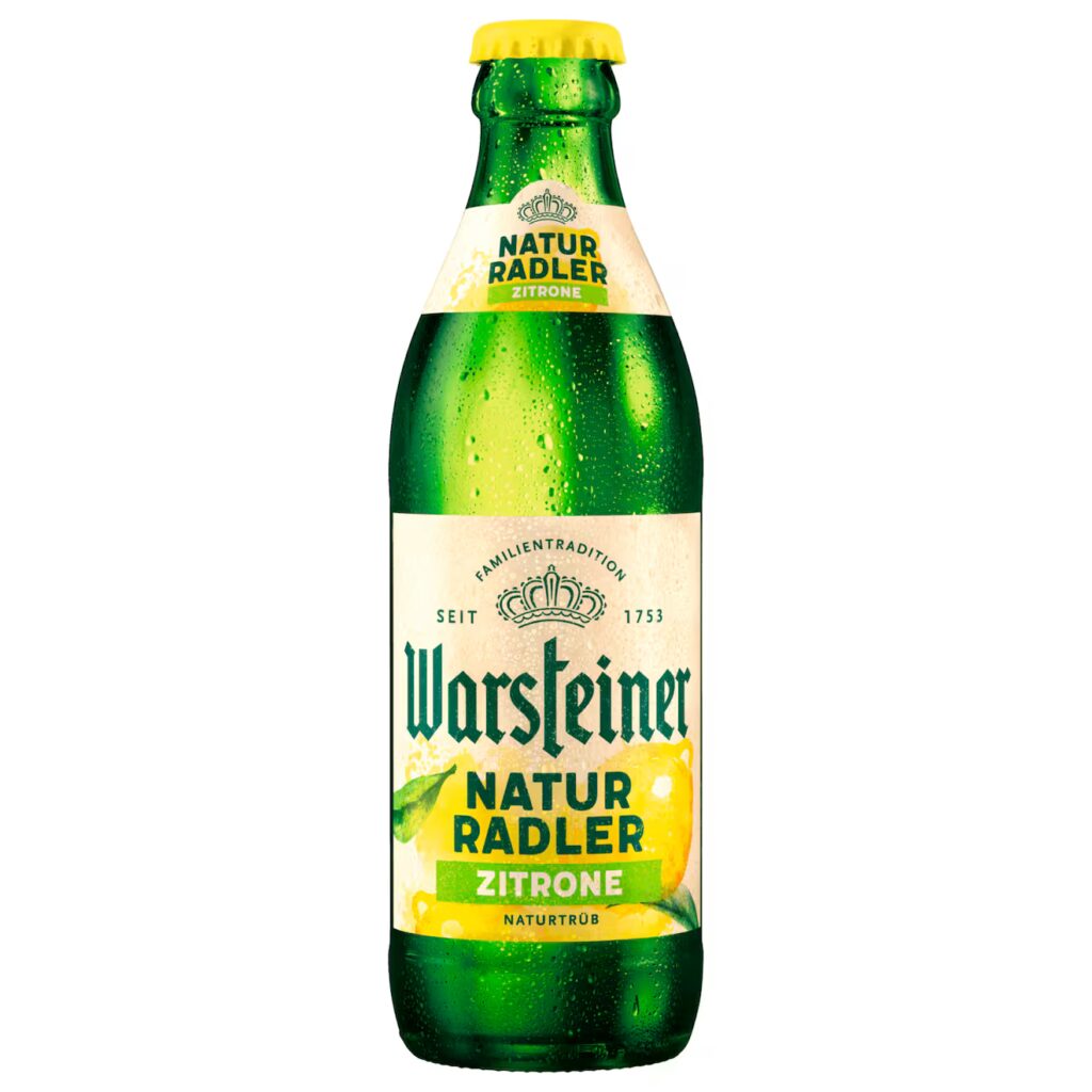 Warsteiner Naturradler Zitrone 0,33l MEHRWEG