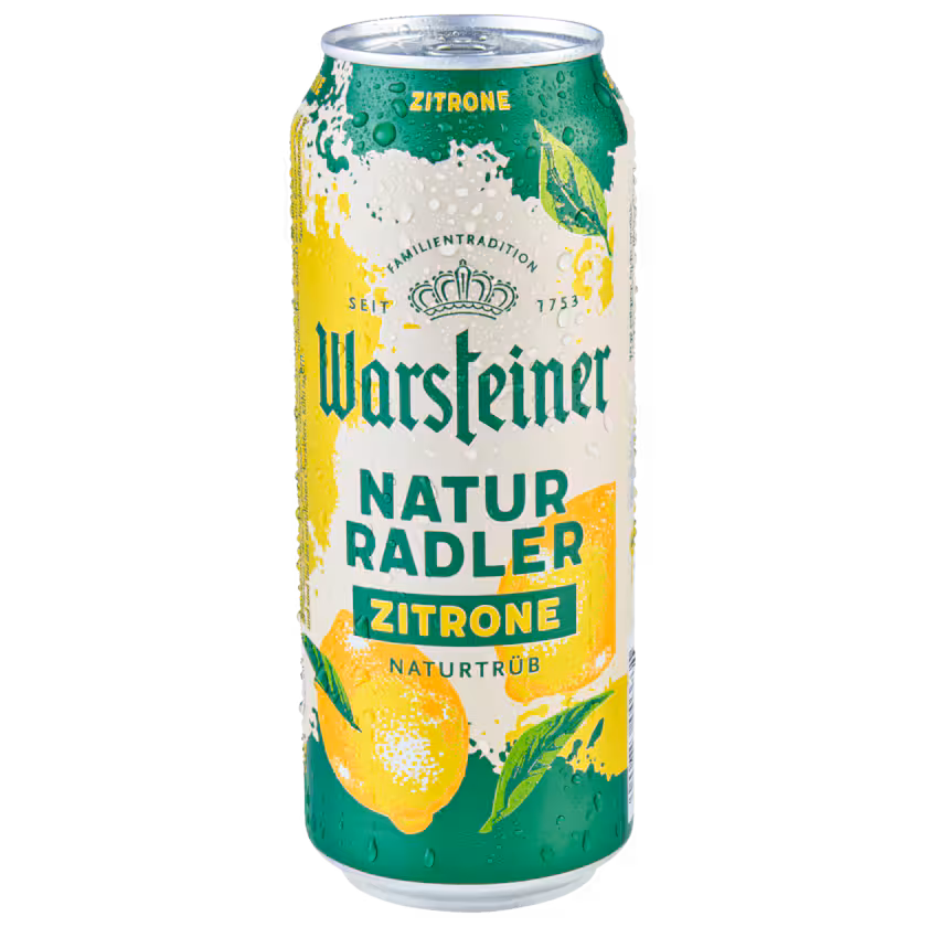 Warsteiner Naturradler Zitrone 0,5l EINWEG