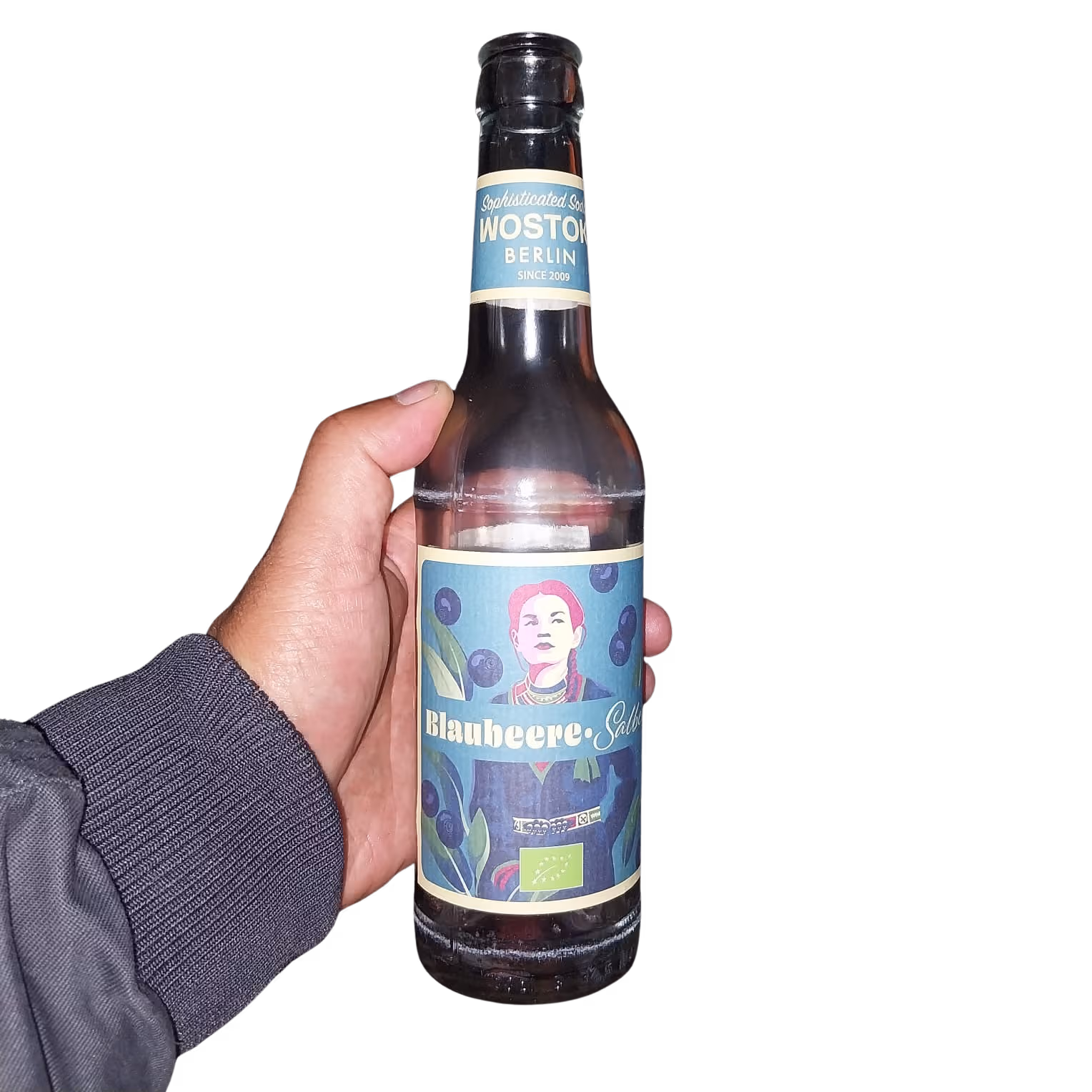 Wostok Berlin Blaubeere-Salbeo 0,33l MEHRWEG