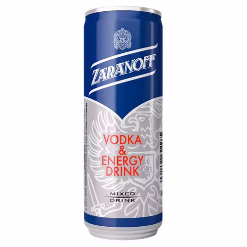 Zaranoff Vodka & Energy 0,33 l EINWEG