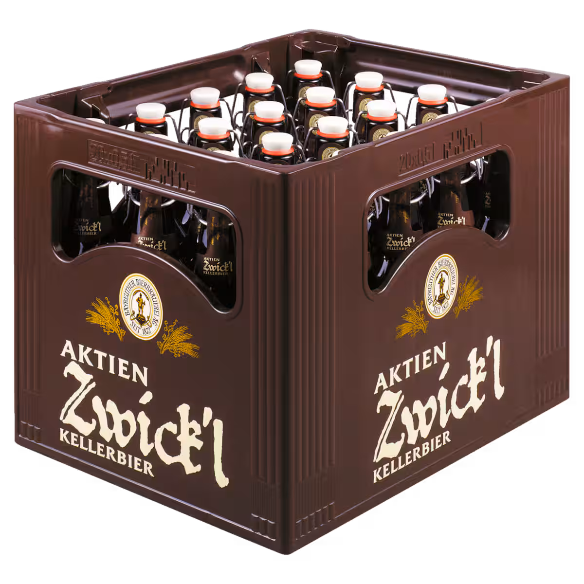 Aktien Zwick’l Kellerbier 20×0,5l MEHRWEG