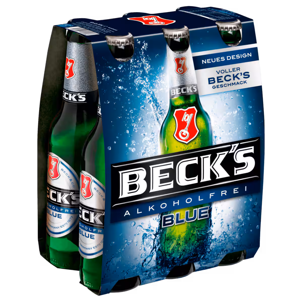 Beck’s Blue alkoholfrei 6×0,33l MEHRWEG