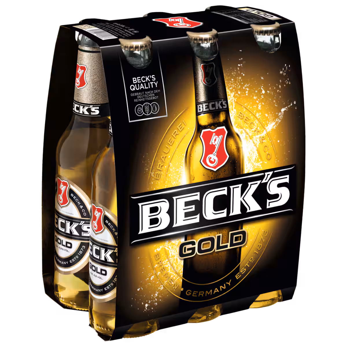 Beck’s Gold 6×0,33l MEHRWEG