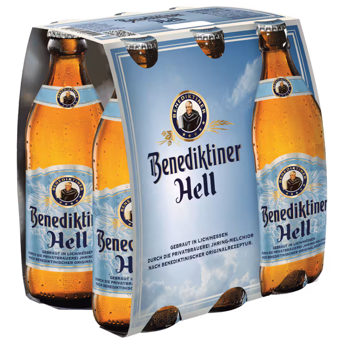 Benediktiner Hell 6×0,33l MEHRWEG