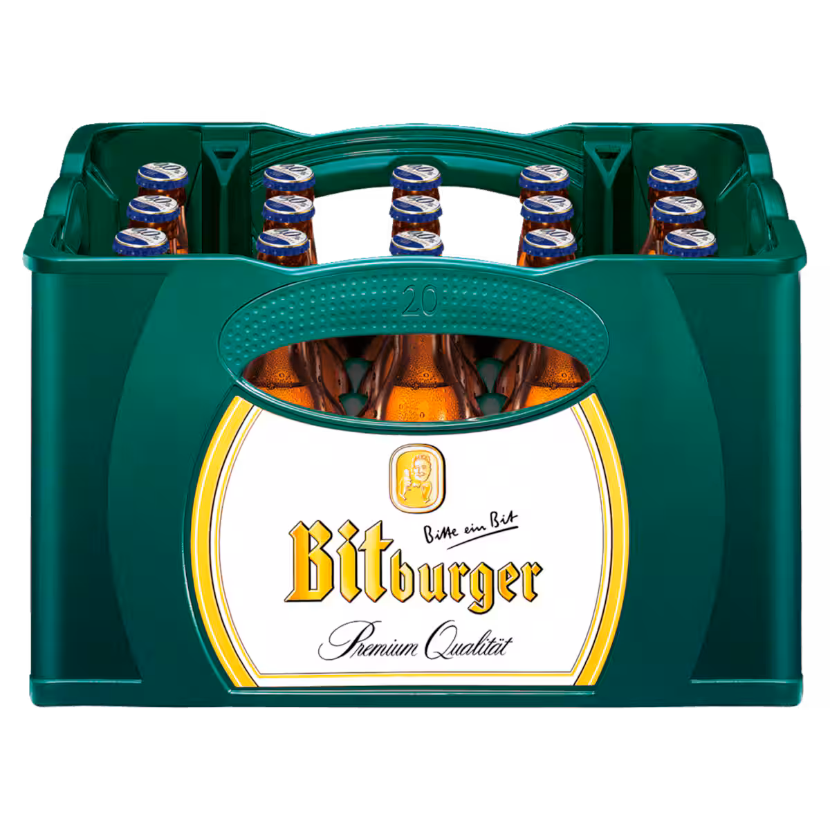Bitburger Pils 0,0% alkoholfrei 20×0,33l MEHRWEG