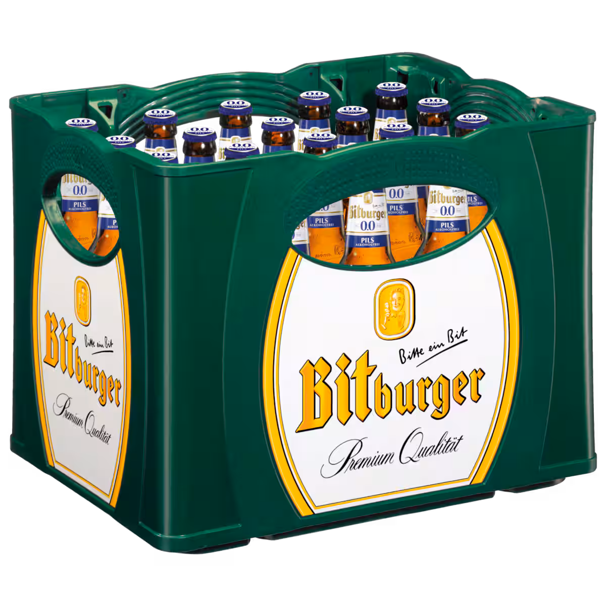 Bitburger Pils 0,0% alkoholfrei 20×0,5l MEHRWEG