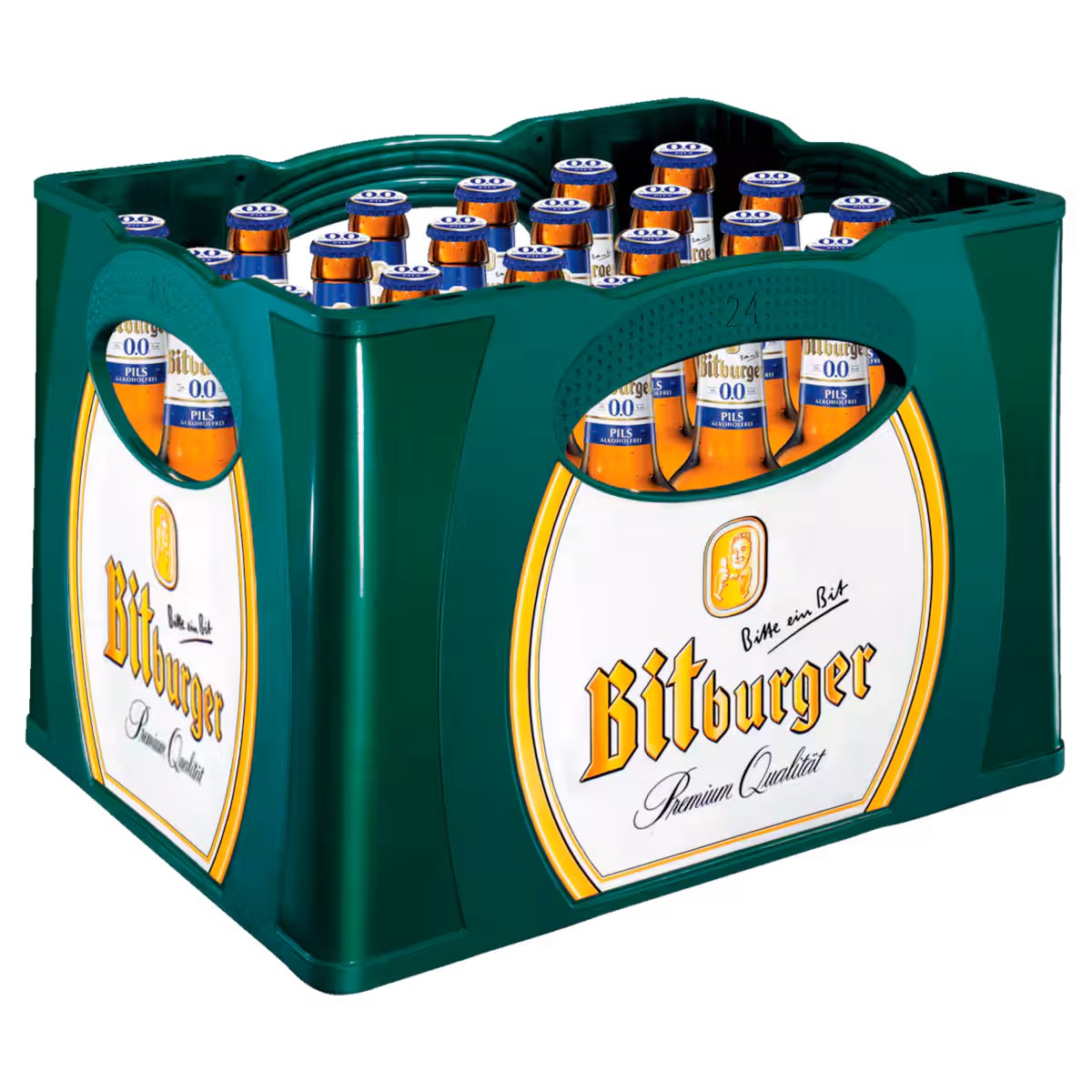 Bitburger Pils 0,0% alkoholfrei 24×0,33l MEHRWEG