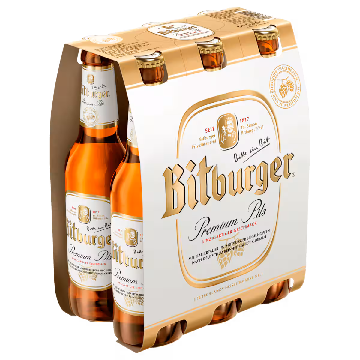 Bitburger Pils 6×0,33l MEHRWEG