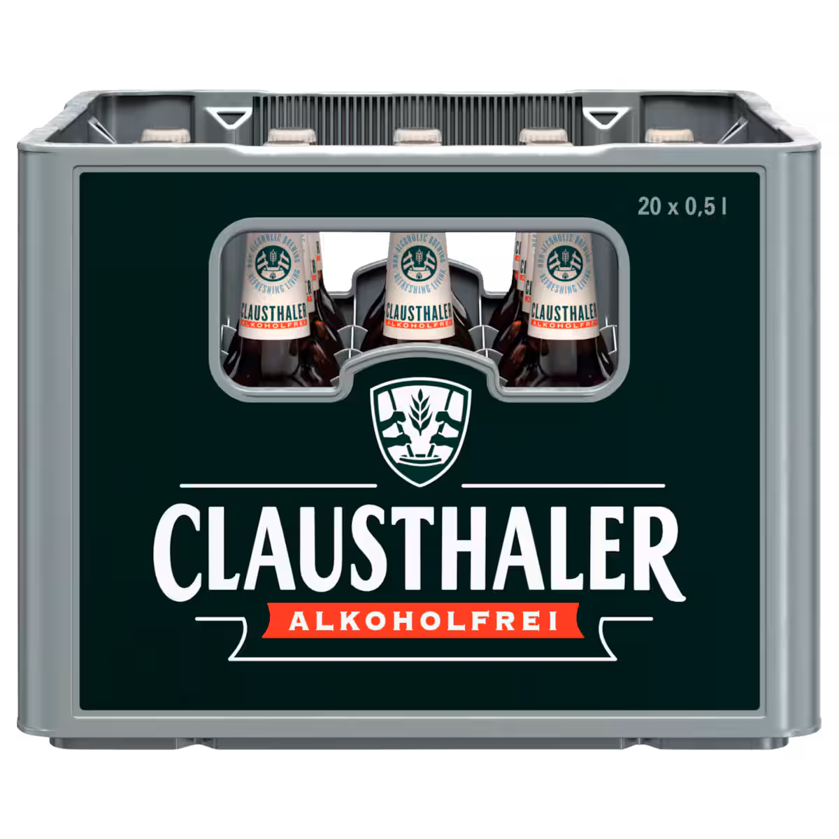 Clausthaler Classic Premium alkoholfrei 20×0,5l MEHRWEG