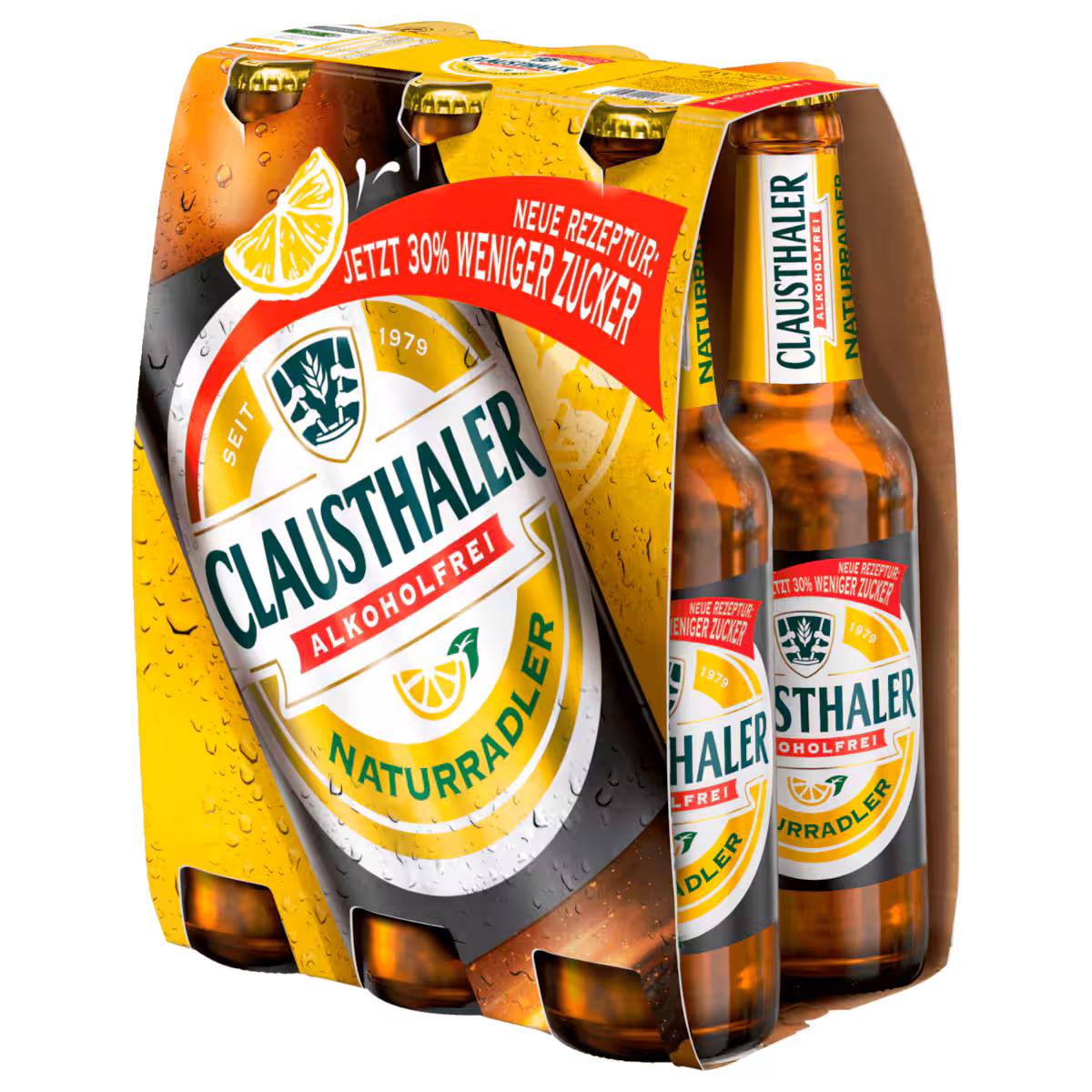 Clausthaler Naturradler alkoholfrei 6×0,33l MEHRWEG