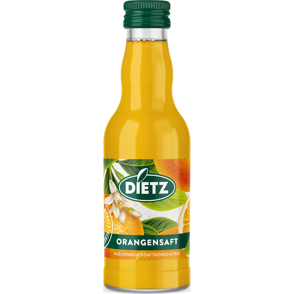 Dietz Orangensaft 0,2l MEHRWEG