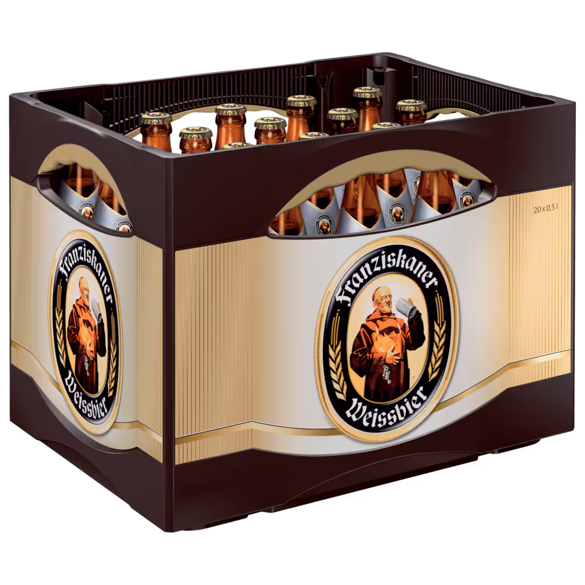 Franziskaner Weißbier alkoholfrei 20×0,5l MEHRWEG
