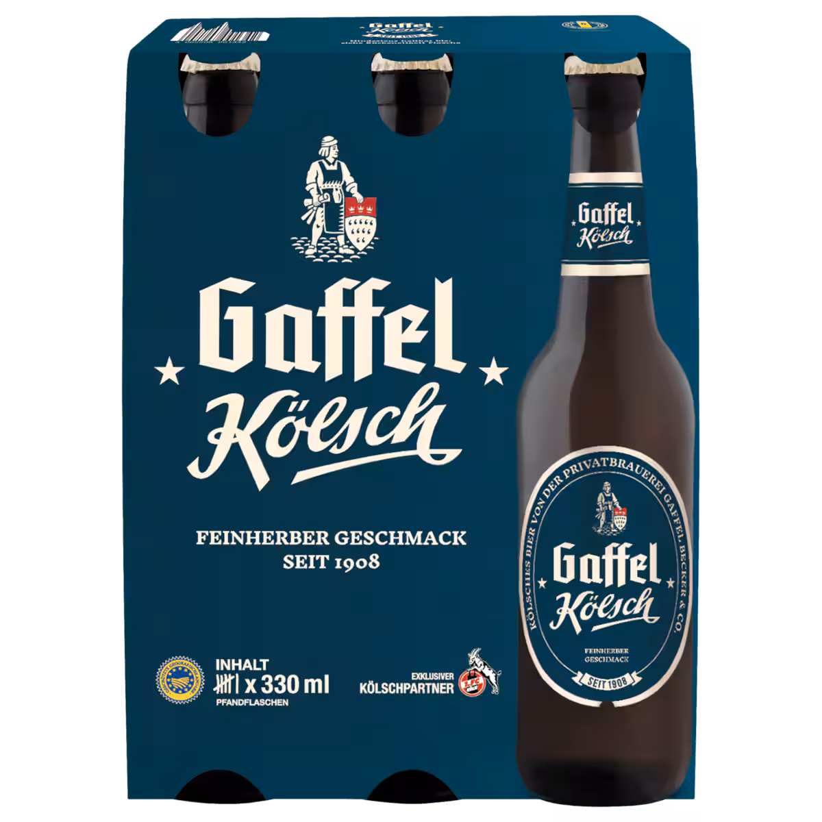 Gaffel Kölsch 6×0,33l MEHRWEG