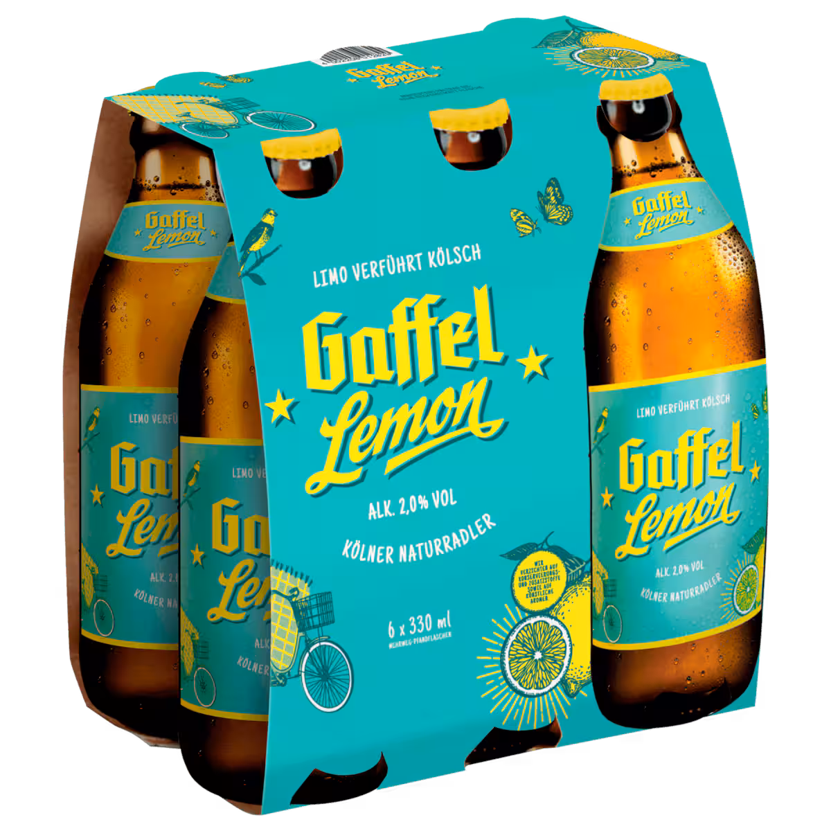 Gaffel Lemon 6×0,33l MEHRWEG