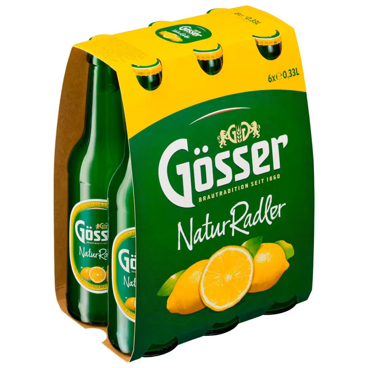 Gösser Naturradler 6×0,33l MEHRWEG
