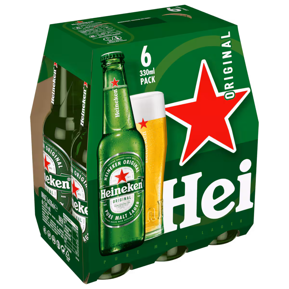 Heineken 6×0,33l MEHRWEG