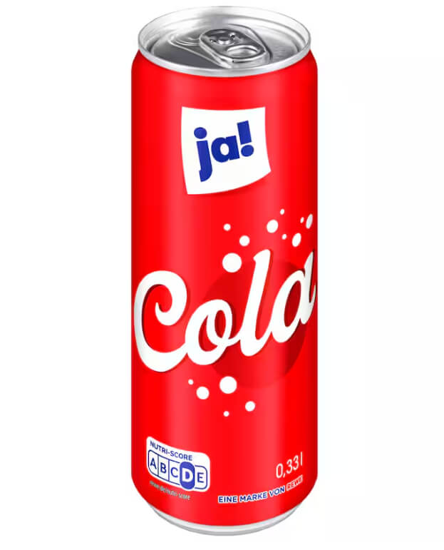 ja! Cola 0,33l EINWEG