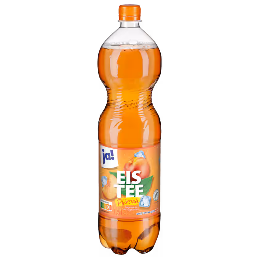 Ja! Eistee Pfirsich 1,5l EINWEG